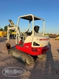 Back of used Takeuchi Excavator